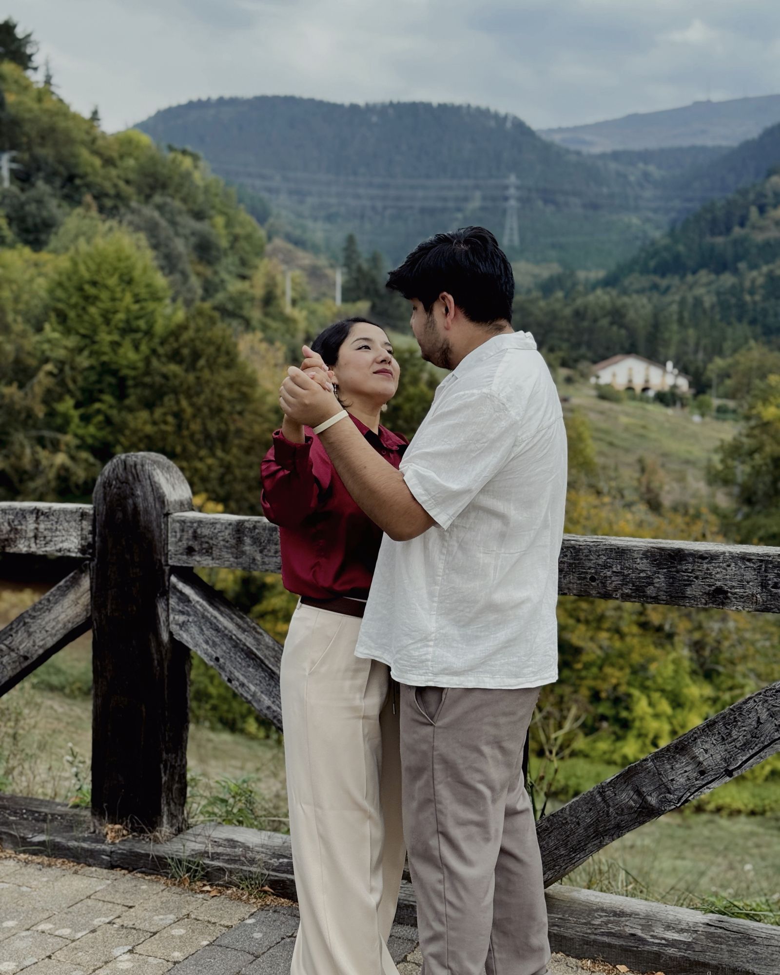 Fotografía de la pareja