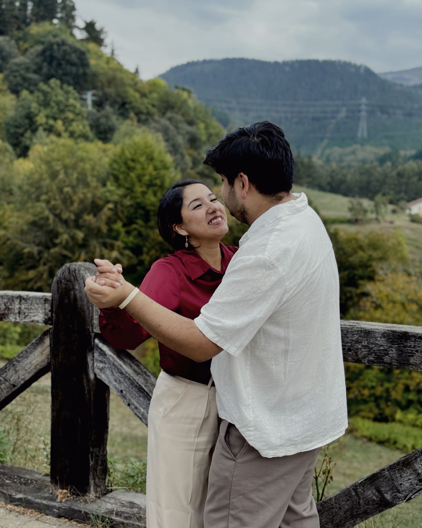 Fotografía de la pareja