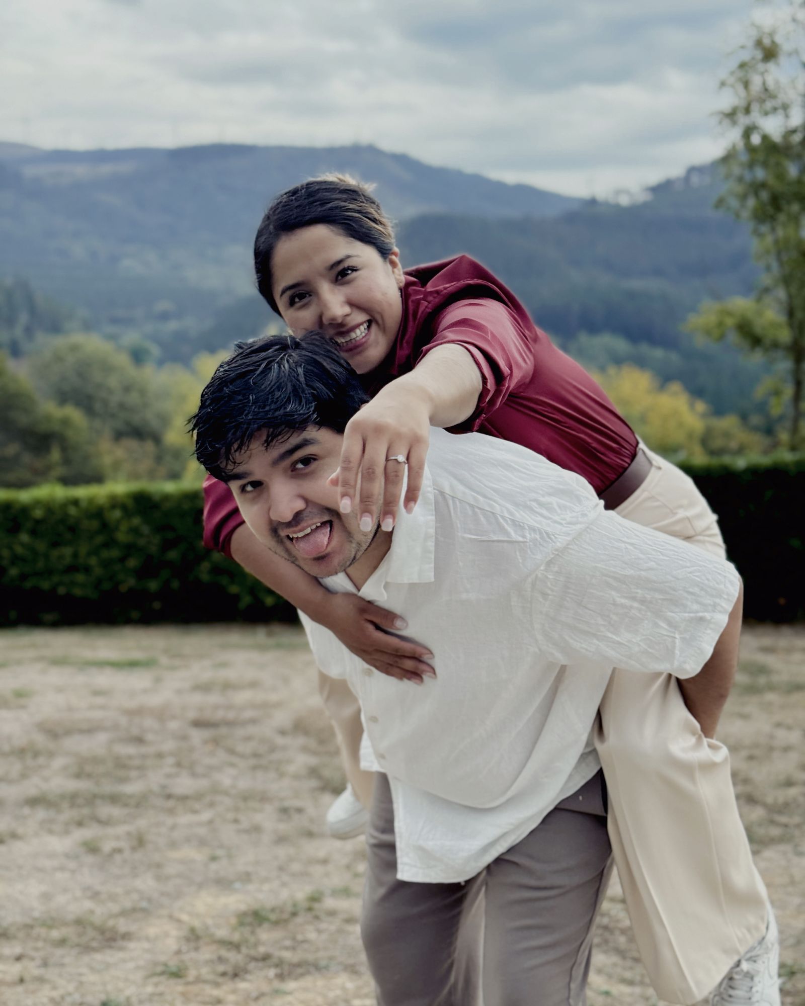 Fotografía de la pareja