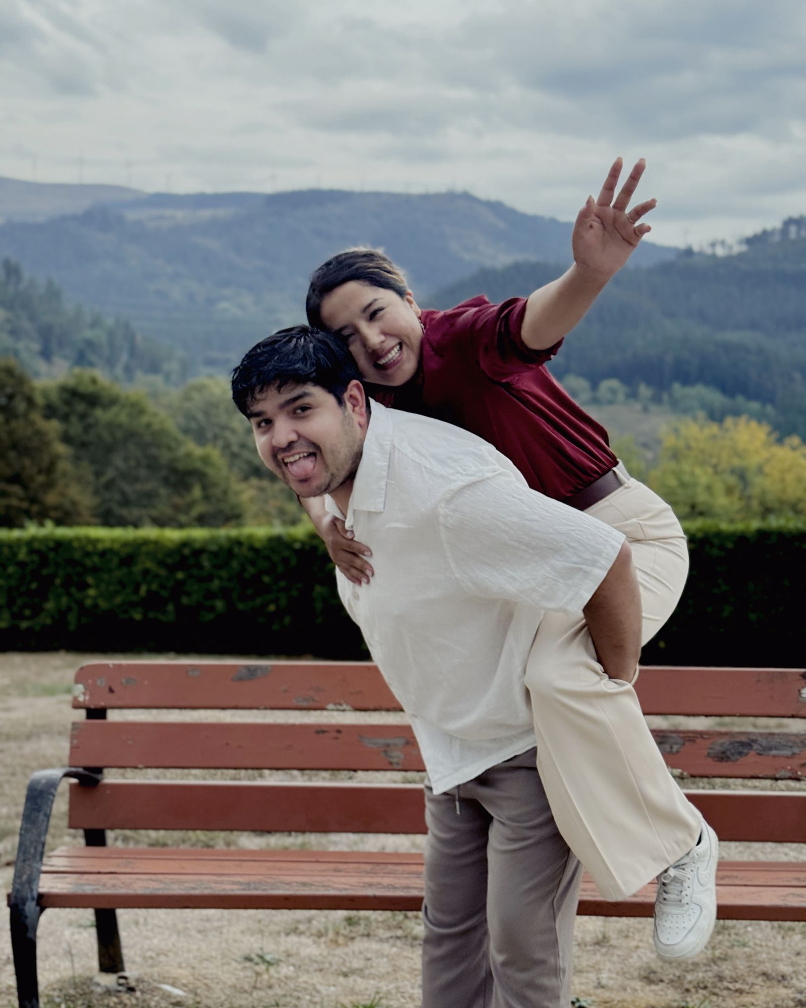 Fotografía de la pareja