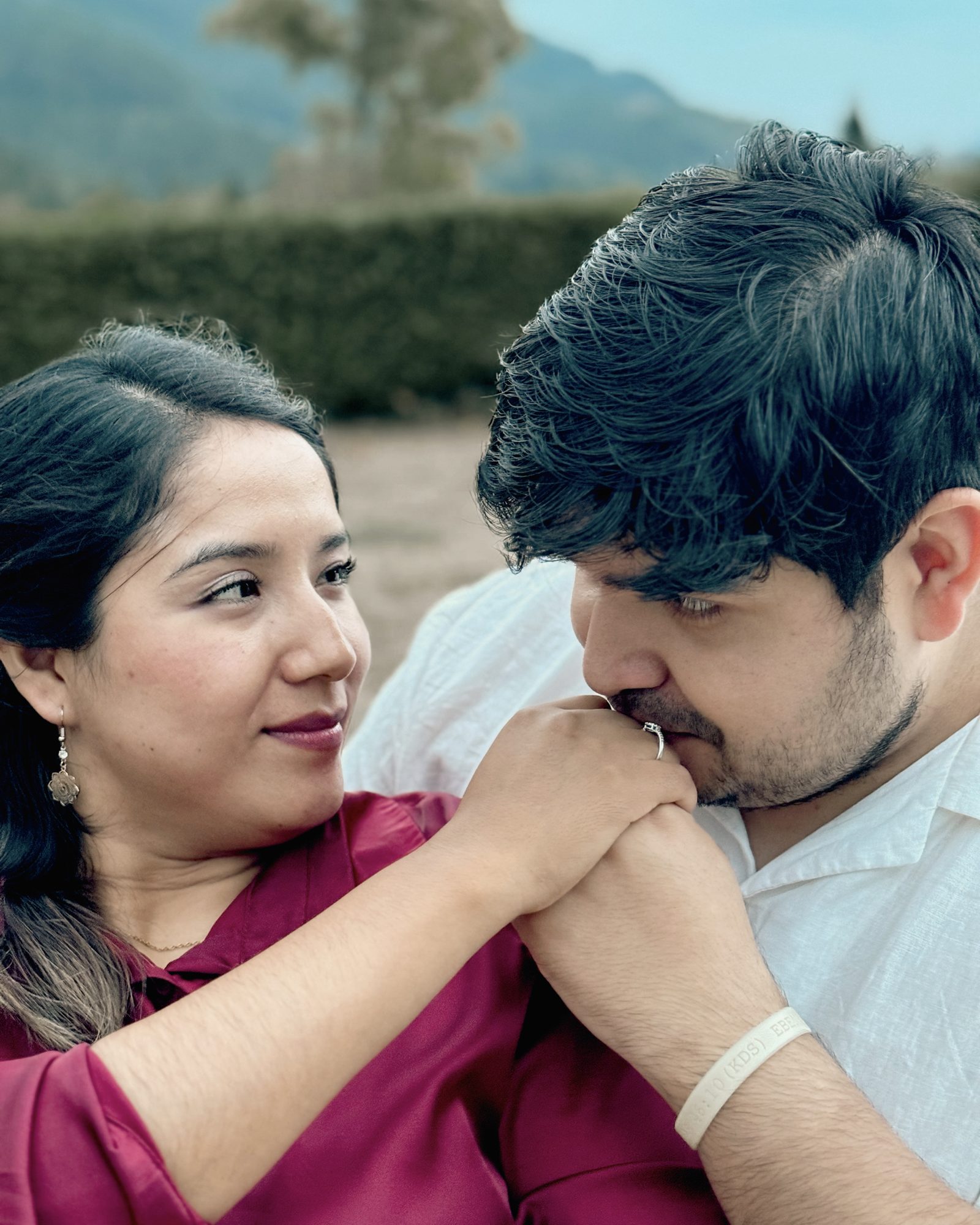 Fotografía de la pareja