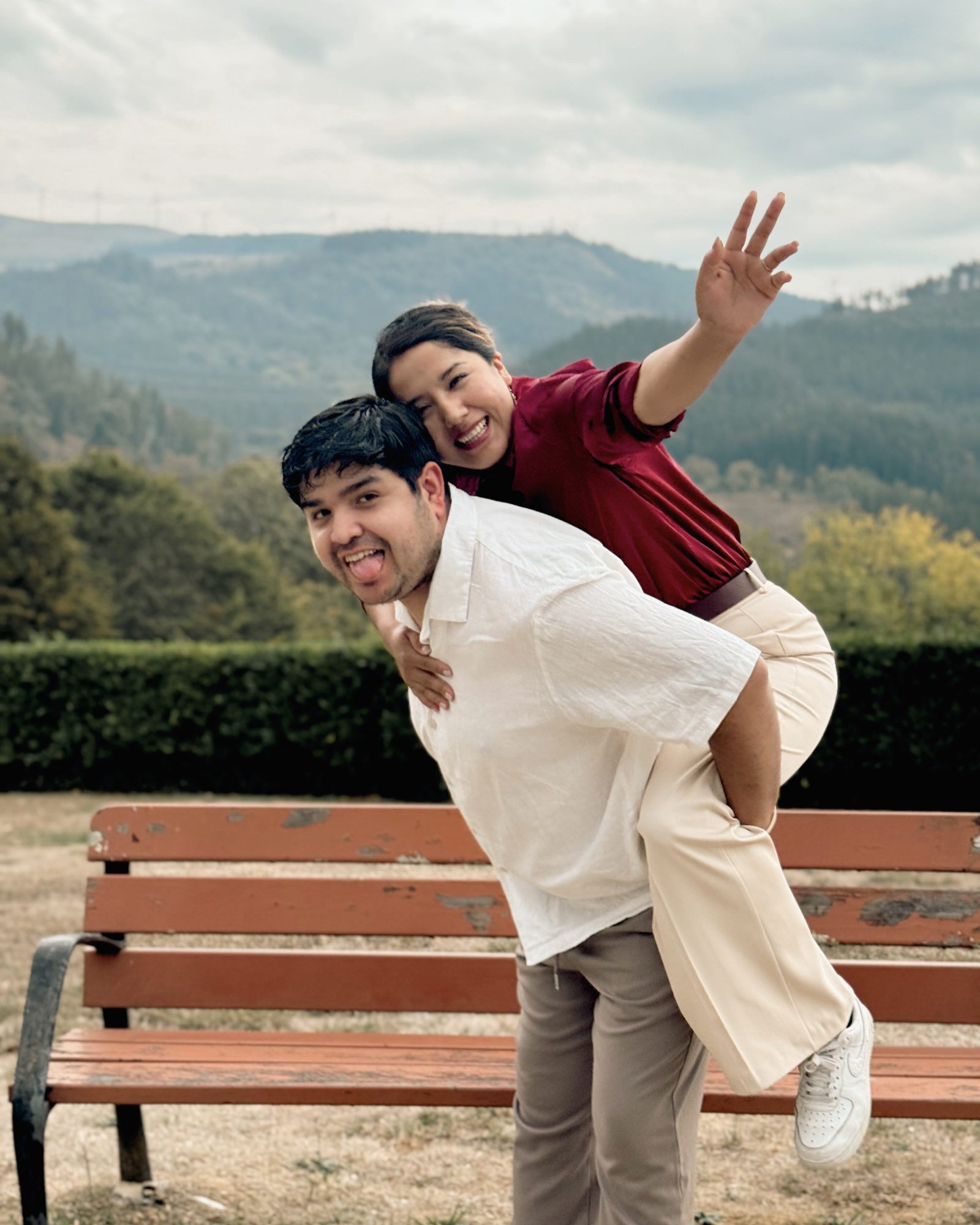 Fotografía de la pareja