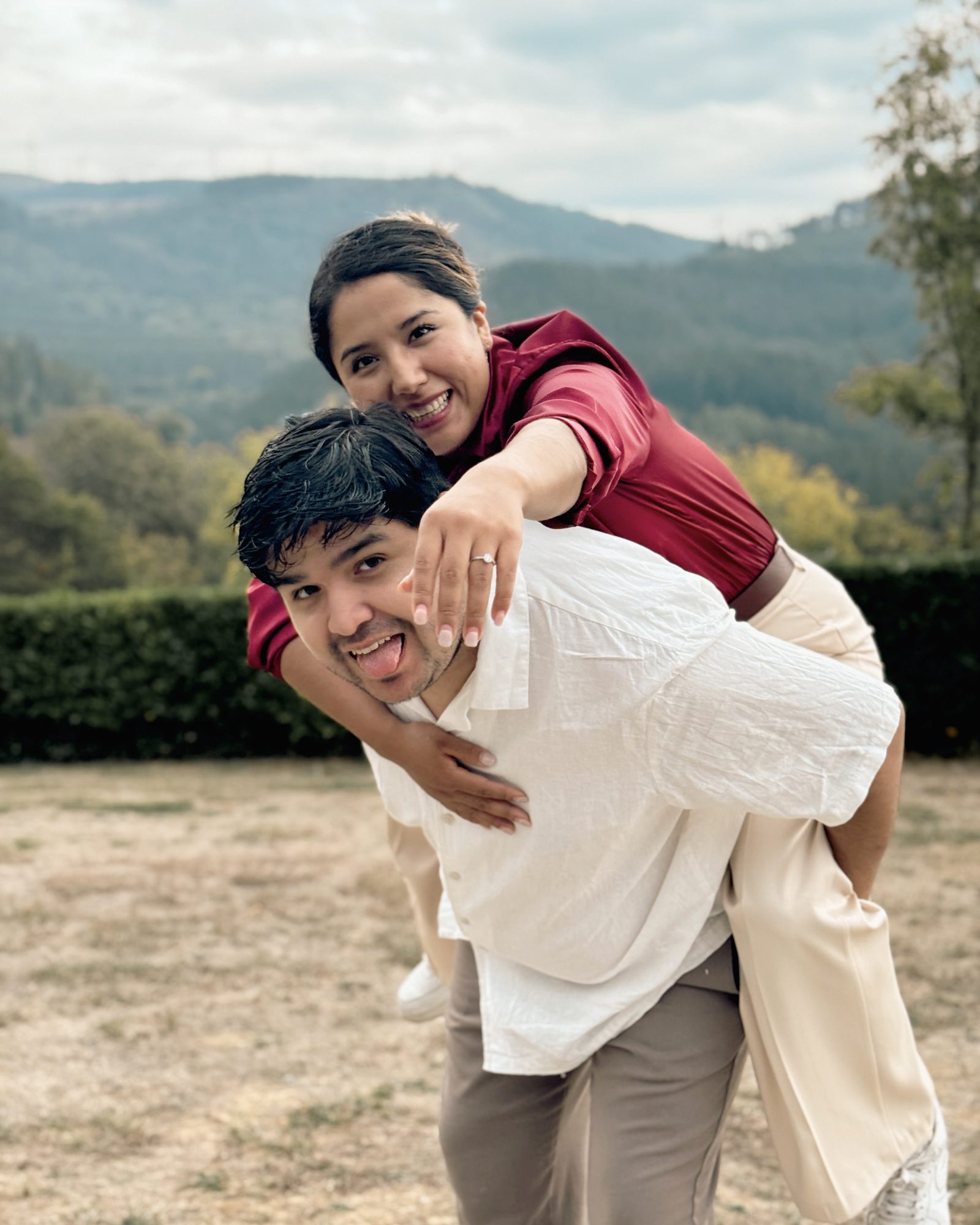 Fotografía de la pareja