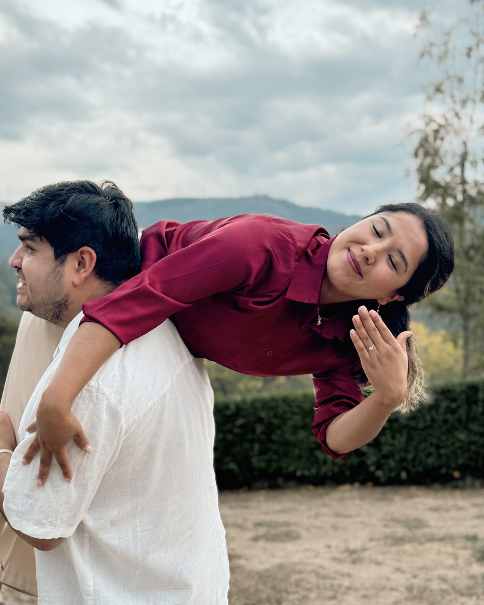 Fotografía de la pareja