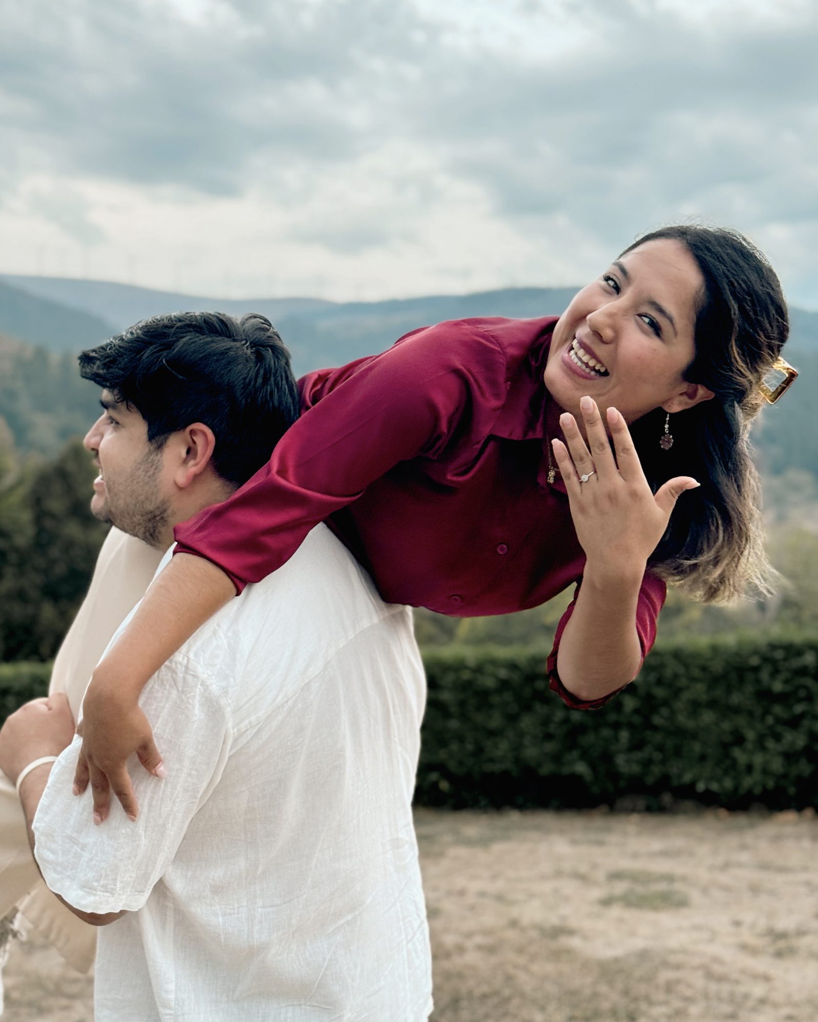 Fotografía de la pareja